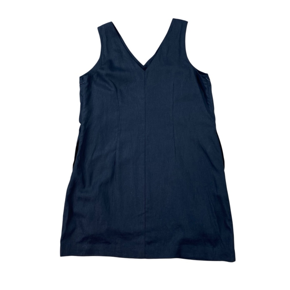 NWT Ophelia Roe sleeveless v-neck linen blend dress size XL